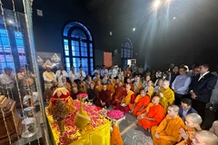 At the ceremony at the National Museum in New Delhi (Photo: VNA)