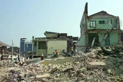 The powerful 7.9-magnitude earthquake struck central Myanmar on March 28 and claimed about 3,800 lives. (Photo: AP)