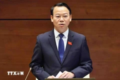 Do Duc Duy, member of the Party Central Committee, member of the Government Party Committee, Secretary of the Party Committee of the Ministry of Agriculture and Environment, and Agriculture and Environment Minister, violated Party regulations and State laws in performing assigned duties during his tenure as Deputy Secretary of the Yen Bai provincial Party Committee, Secretary of the Party Civil Affairs Board, and Chairman of the People's Committee of Yen Bai province (Photo: VNA)