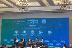 Participants take part in a discussion at the event. (Photo: VNA)