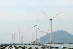 A wind power plant in Ninh Thuan province. (Source: VNA)