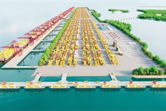 The Can Gio port terminal zone is planned to have 2 to 4 berths by 2030, with a projected cargo throughput of 28.8 to 57.6 million tonnes. (Photo: VNA)