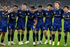 The ASEAN All-Stars team (Photo: AFP)