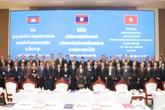 Participants in the training course in a group photo (Photo: VNA)