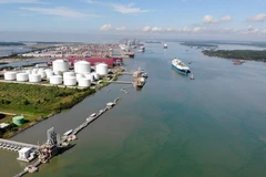 LNG import operations at Thi Vai terminal. (Photo: VNA)