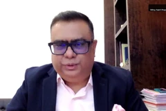 Rajesh Bhagat, Chairman and CEO of Worldex India, at the seminar (Photo: VNA)