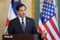 US Secretary of State Marco Rubio at the press briefing (Photo: Reuters)