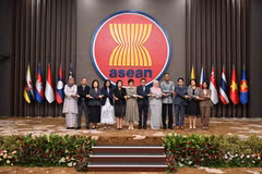 Delegates at the meeting (Photo: VNA)