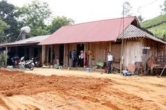 As of May 7, Thanh Son district had begun and completed the construction or repair of homes for 423 out of 622 households, reaching 68.0%. (Photo: VNA)