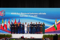 India, ASEAN adopt new plan of action for next five years at the ASEAN-India Foreign Ministers' Meet. (Photo: aninews)