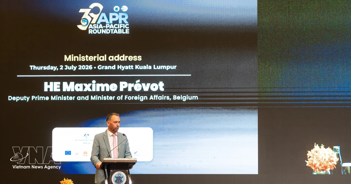 Belgium calls for stronger EU - ASEAN strategic cooperation