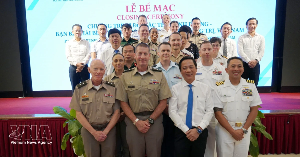 Pacific Partnership – Pacific Friendship 2026 programme wraps up in Quang Tri