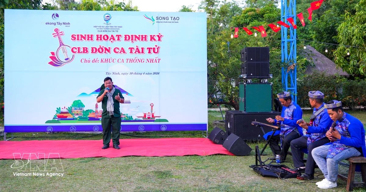 Tay Ninh turns “Don ca tai tu” heritage into distinctive tourism product