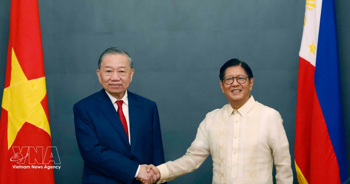 Vietnam's top leader holds talks with Philippine President