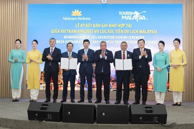 马来西亚旅游业，越南航空公司墨水交易以促进双边旅游