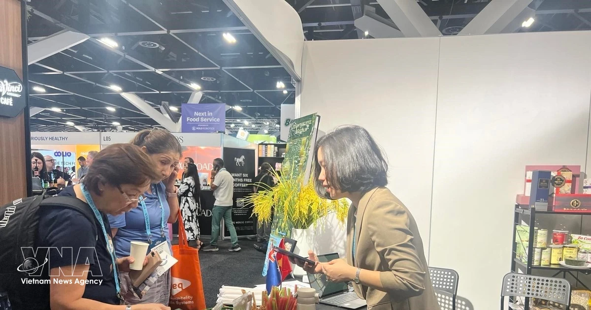 Vietnamese products make strong impression at Foodservice Australia 2026