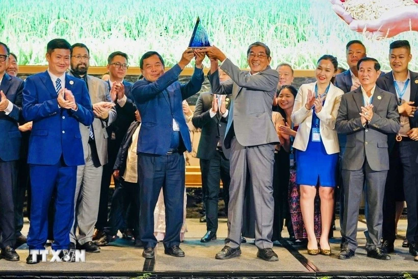 Viet Nam’s ST25 rice reclaims title of world’s best (Photo: VNA)