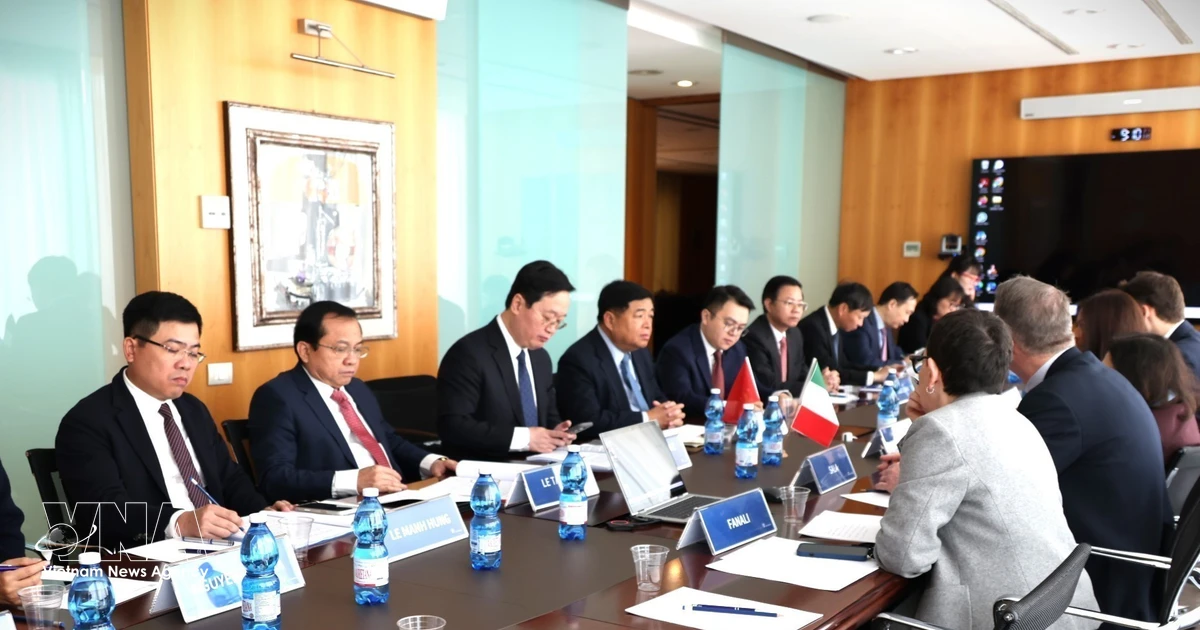 Structured, favourable conditions sought for Vietnam–Italy business cooperation: Deputy PM