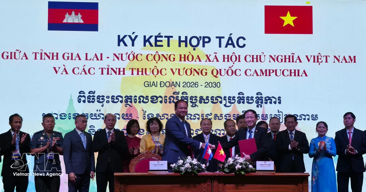 Gia Lai deepens ties with Cambodian provinces
