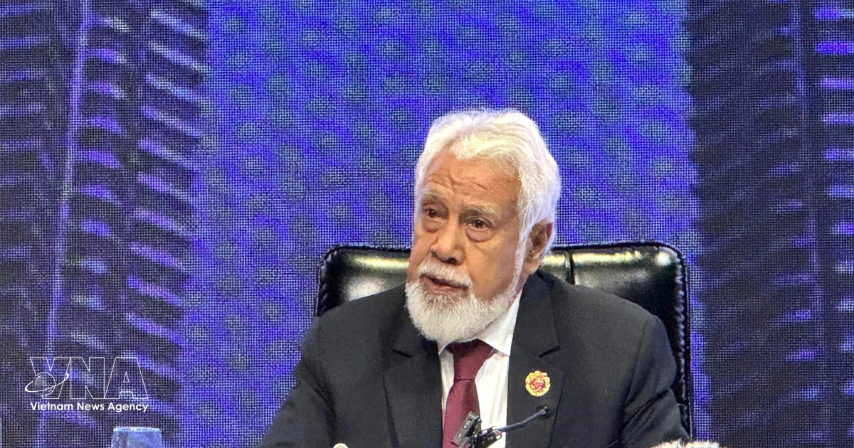 Timor-Leste Prime Minister to visit Vietnam, attend 3rd ASEAN Future Forum