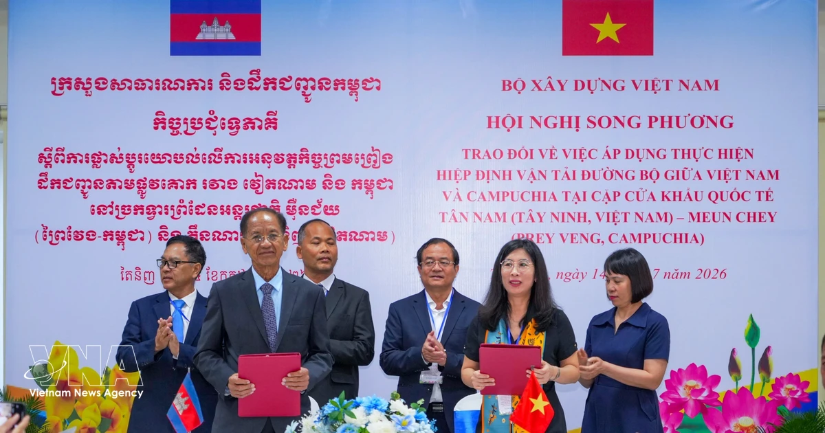 Vietnam, Cambodia extend road transport pact to Tan Nam–Meun Chey