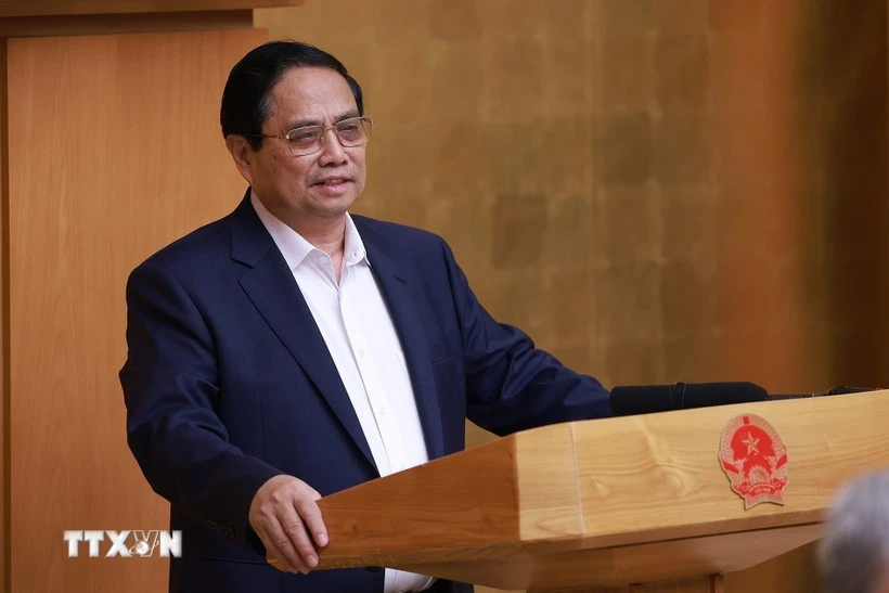 Prime Minister Pham Minh Chinh and his spouse will lead a high-ranking delegation of Viet Nam to attend the expanded BRICS summit and engage in bilateral activities in Brazil from July 4 – 8. (Photo: VNA)