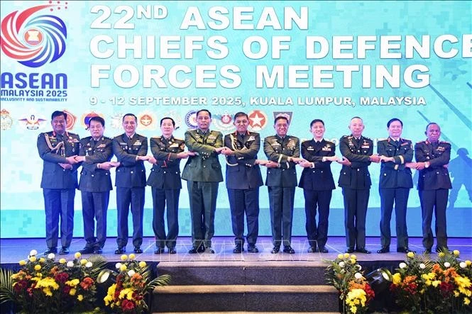 ASEAN Chiefs of Defence Forces attend the 22nd ASEAN Defence Chiefs’ Meeting in Kuala Lumpur, Malaysia. (Photo: VNA) 