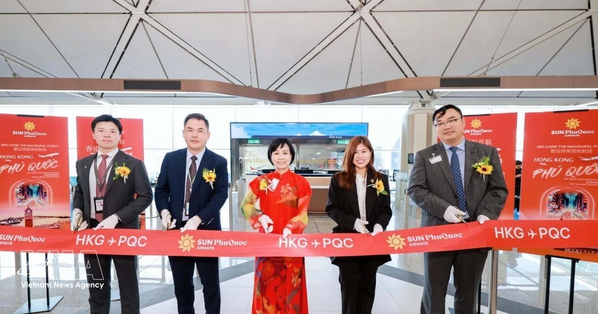 Direct Phu Quoc – Hong Kong air route launched to boost tourism ties