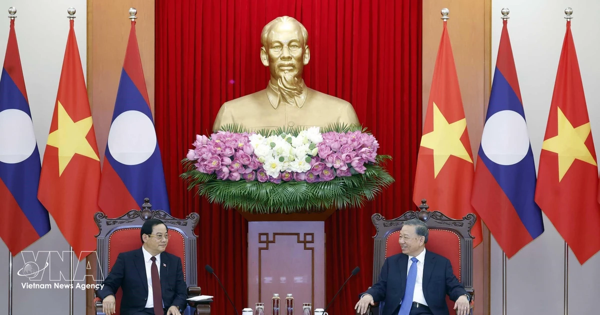 Vietnam–Laos ties should translate into tangible benefits: Top leader
