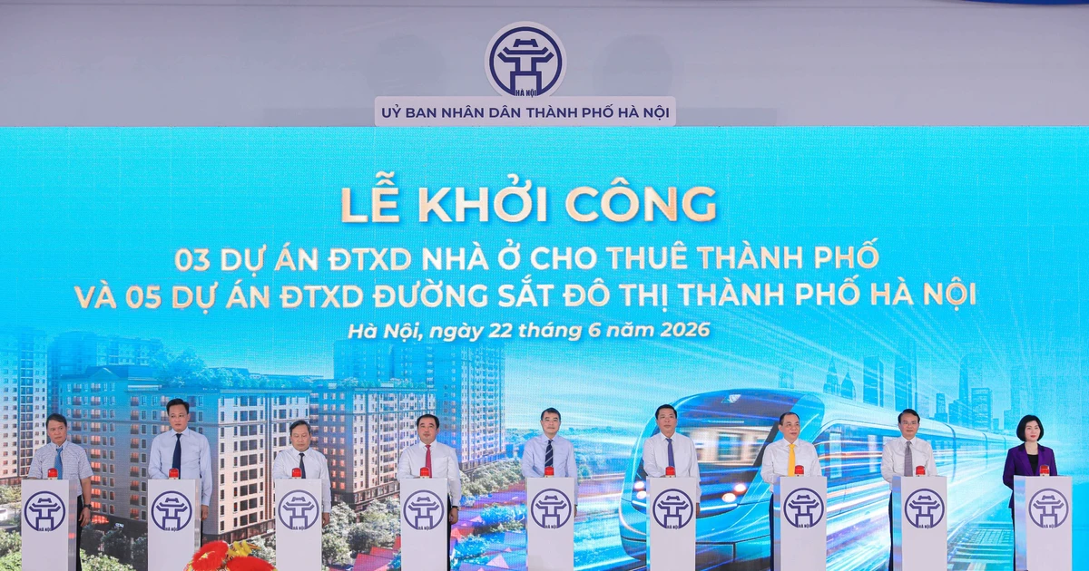 Hanoi accelerates urban development with five rail lines, three housing projects