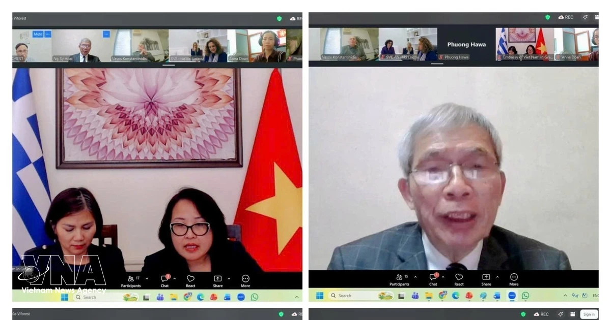 Vietnam, Greece strengthen business links in timber sector