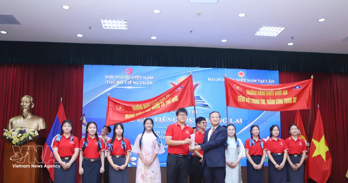 Vietnamese language contest in Laos strengthens youth ties, bilateral friendship