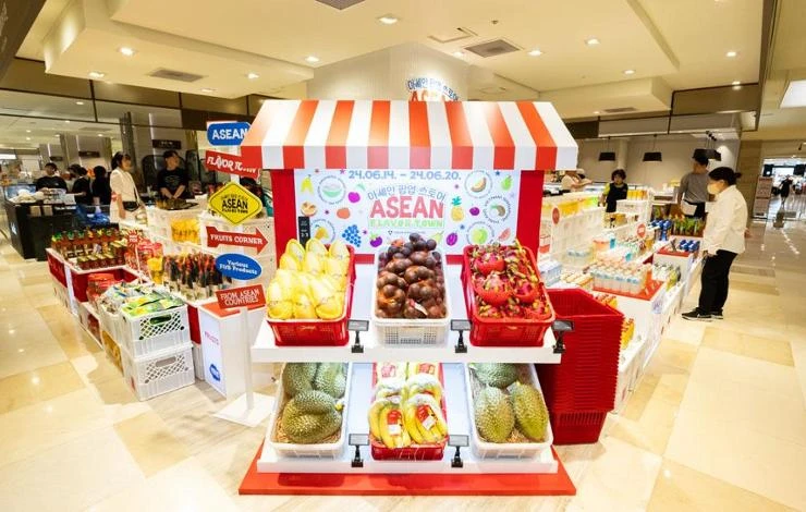 ASEAN food, beverage products introduced in RoK | Vietnam+ (VietnamPlus)
