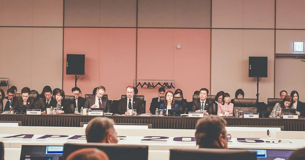 The 36th APEC Ministerial Meeting is held on October 30 within the framework of the APEC Economic Leaders' Week in Gyeongju, the Republic of Korea (RoK). (Photo: MOIT)