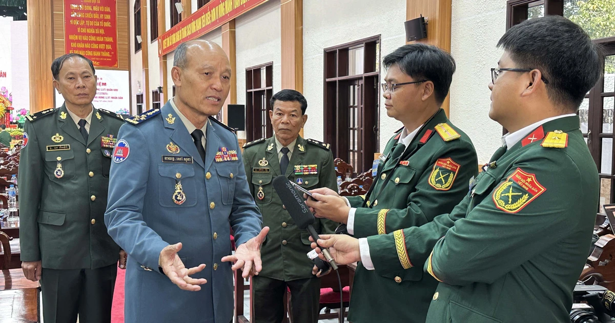 Cambodian general hails Military Region 9’s contributions to Vietnam-Cambodia ties