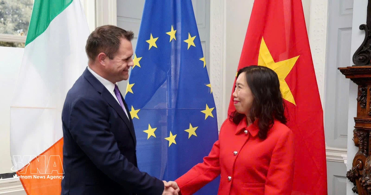 Vietnam, Ireland hold deputy foreign minister-level political consultation to advance bilateral cooperation