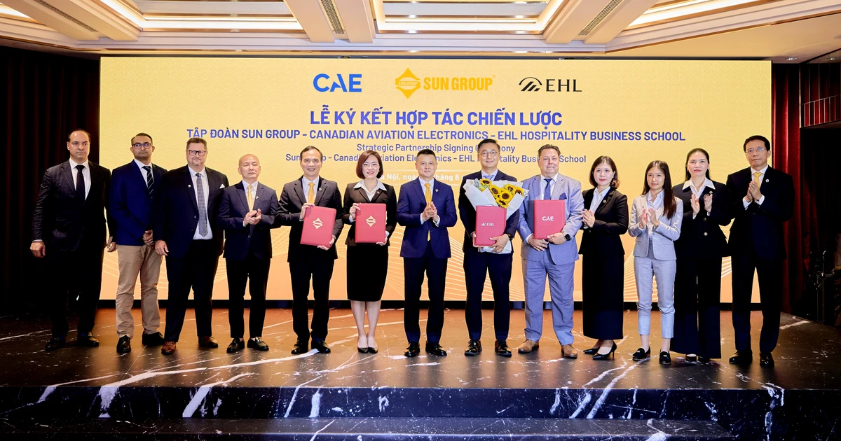 Sun Group establishes strategic cooperation with Canada, Switzerland partners in educational training