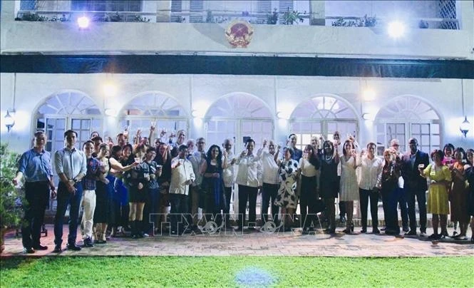 At the Viet Nam - Cuba friendship exchange (Photo: VNA)