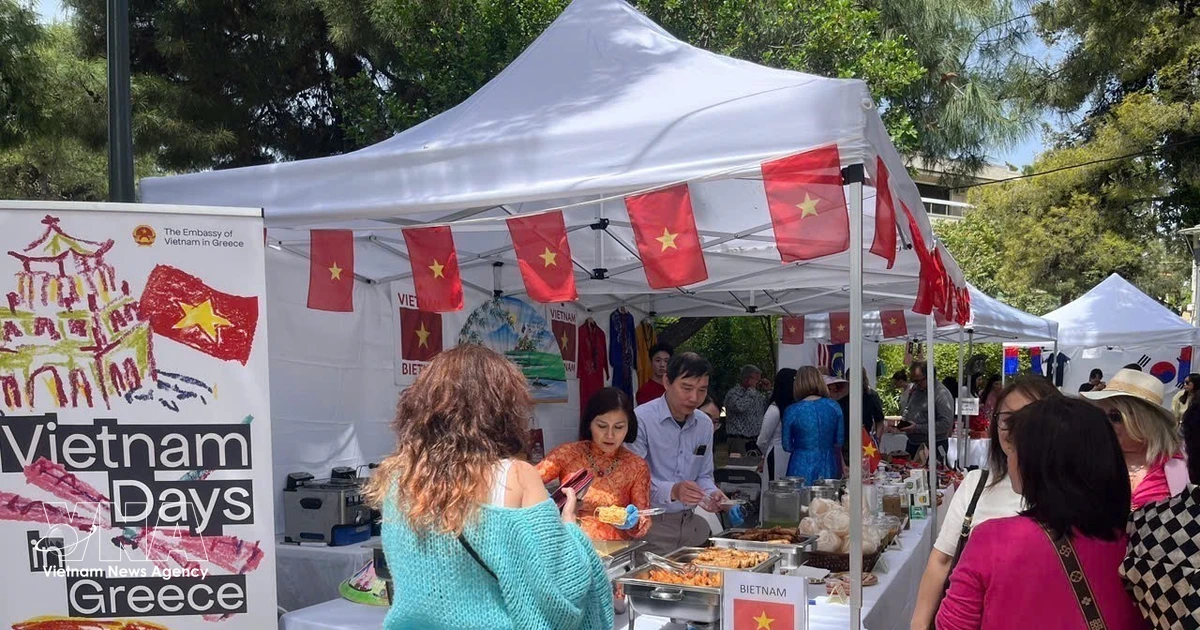 Vietnamese culture draws attention at ASEAN charity bazaar in Greece