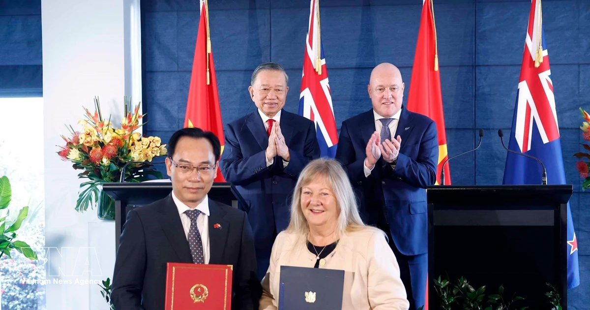 Top leader’s New Zealand visit opens new phase in bilateral cooperation
