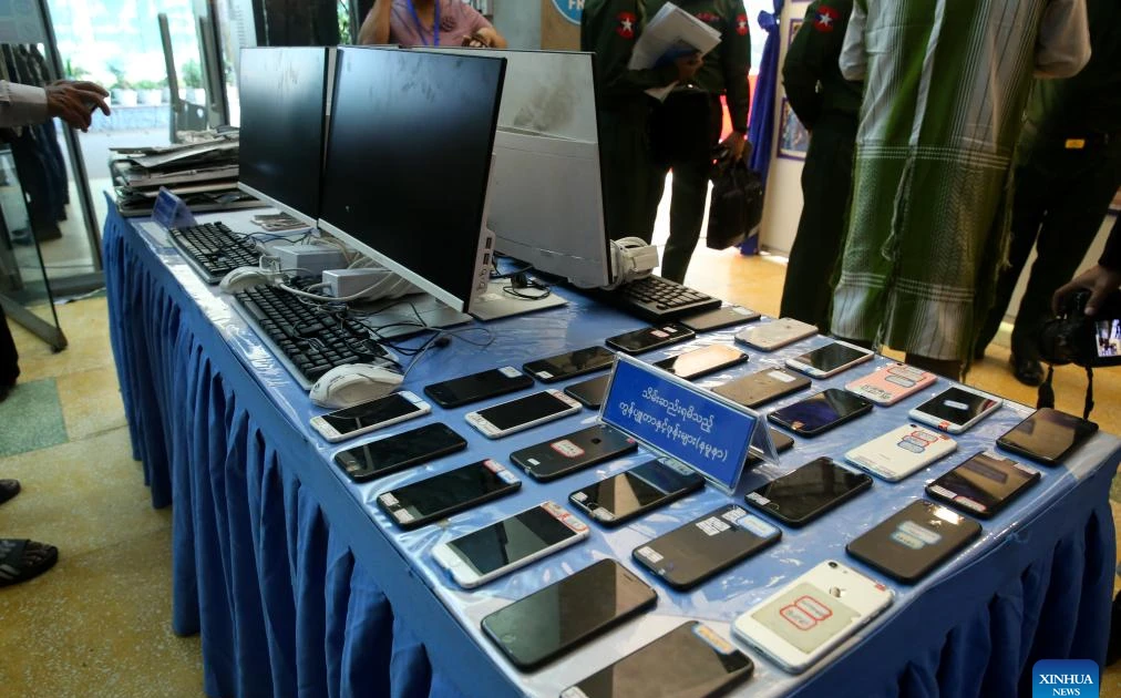 Myanmar reaffirms determination to combat telecom scams, online gambling