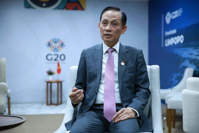 Minister of Foreign Affairs Le Hoai Trung (Photo: VGP) 