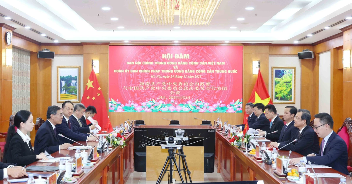 Delegates at the talks. (Photo: VNA)