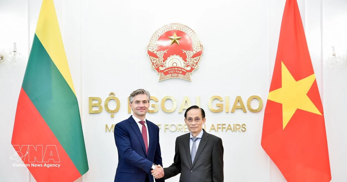 Vietnam, Lithuania seek stronger cooperation across multiple sectors