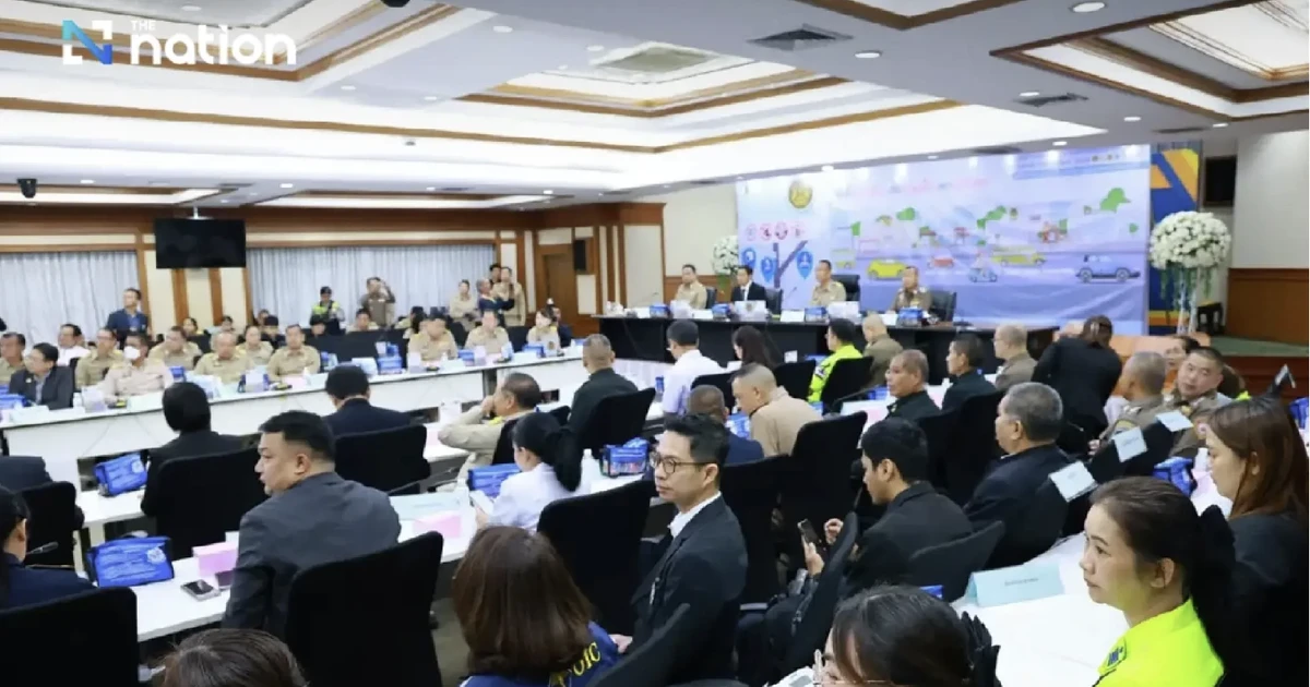 Thailand steps up road safety measures during New Year holiday