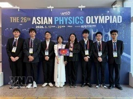Vietnamese students shine at 2026 Asian Physics Olympiad