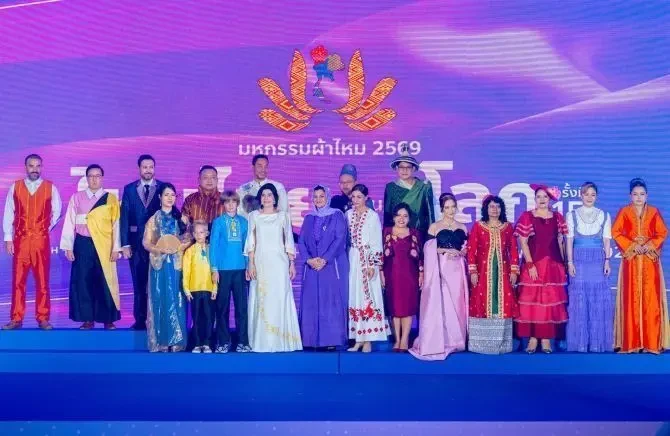 15th Thai Silk Festival showcases Thai craftsmanship