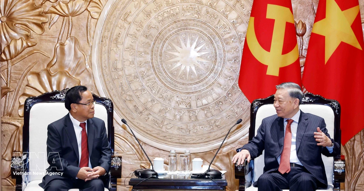 Top leader calls for stronger Vietnam–Laos judicial cooperation