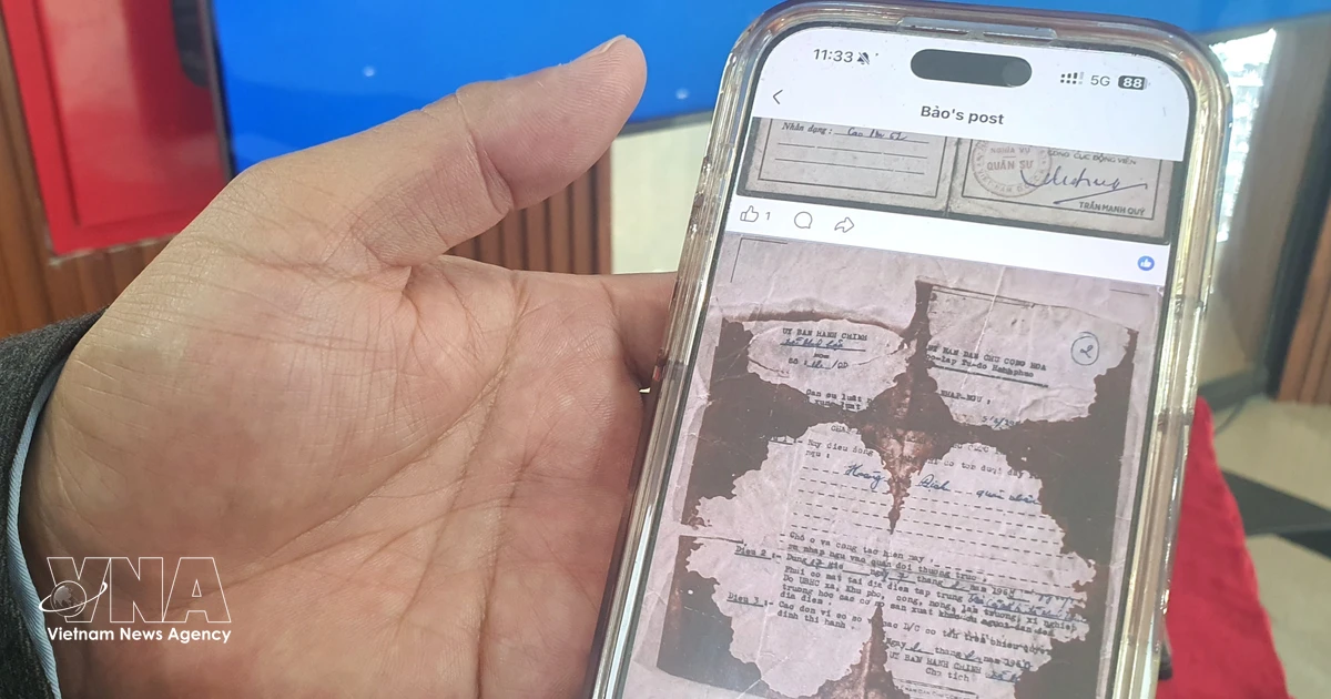 Wartime files, memorabilia handed over to support Vietnam’s 500-day campaign to locate fallen soldiers