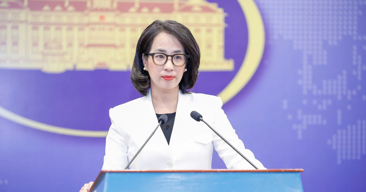 Spokesperson of the Ministry of Foreign Affairs Pham Thu Hang (Photo: VNA)